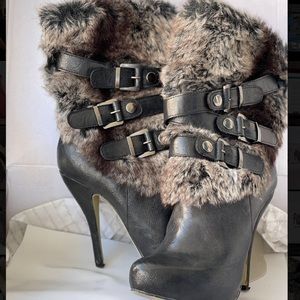 ALDO fur boots